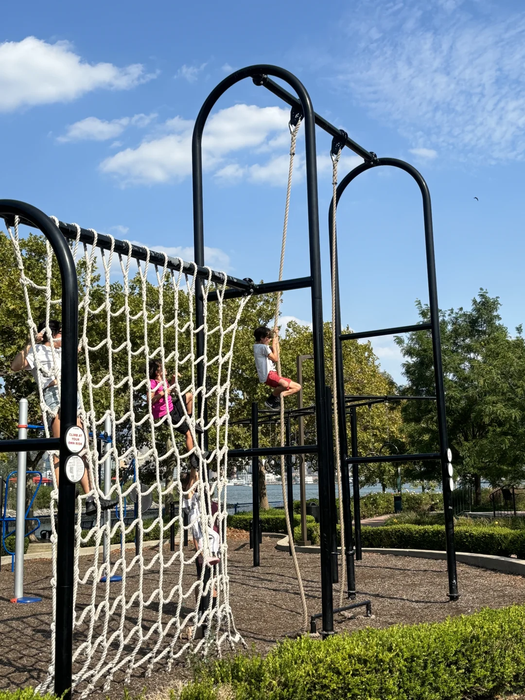 新泽西海滨公园 Lincoln Harbor Park赏景