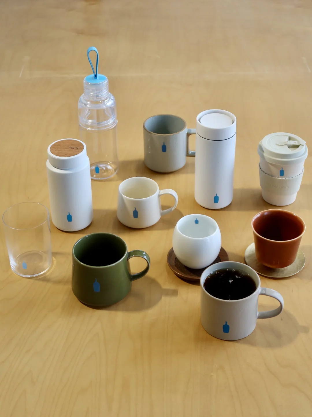 为了一个Logo，然后买了这么多，Blue Bottle