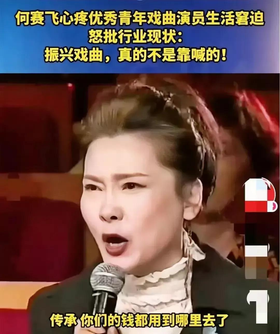 何赛飞的一句:他们就是把我抓起来，我也要说！钱呢？钱都去哪里了？这句话听来，很扎