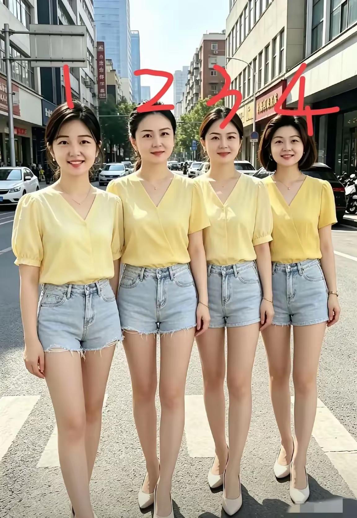 什么样的女孩可以被称为美女4朵金花，个个亮丽，各有千秋，各具特色，彩礼都是18万