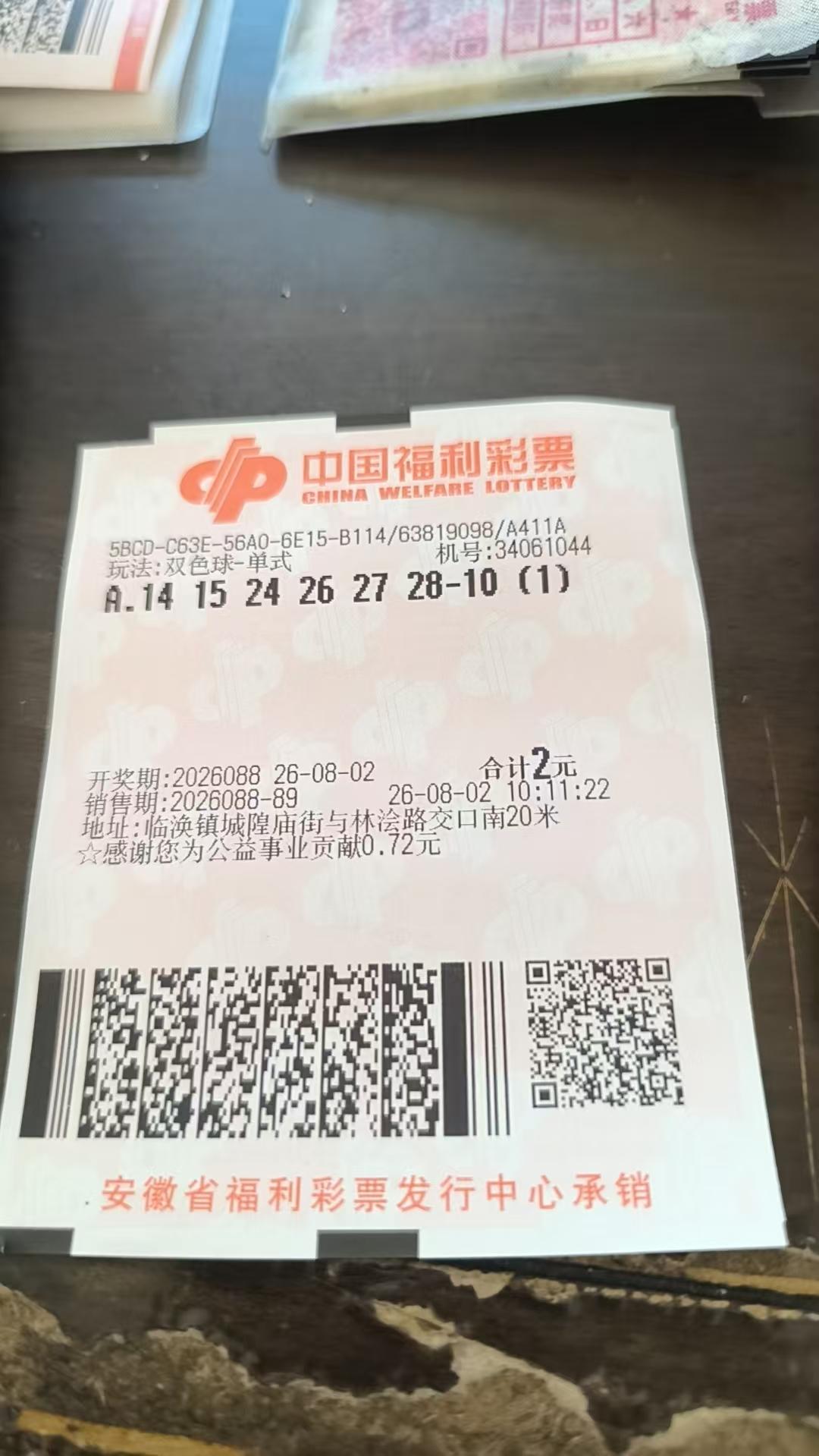 双色球重新选择，看看这次有没有希望呢。26088期
