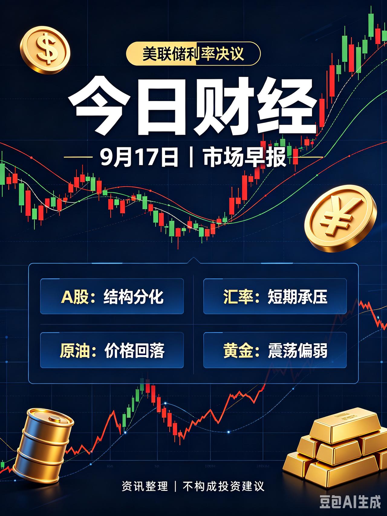 2026-09-17｜今日财经早报
 
⚠️免责提示：内容仅为财经资讯整理，不构
