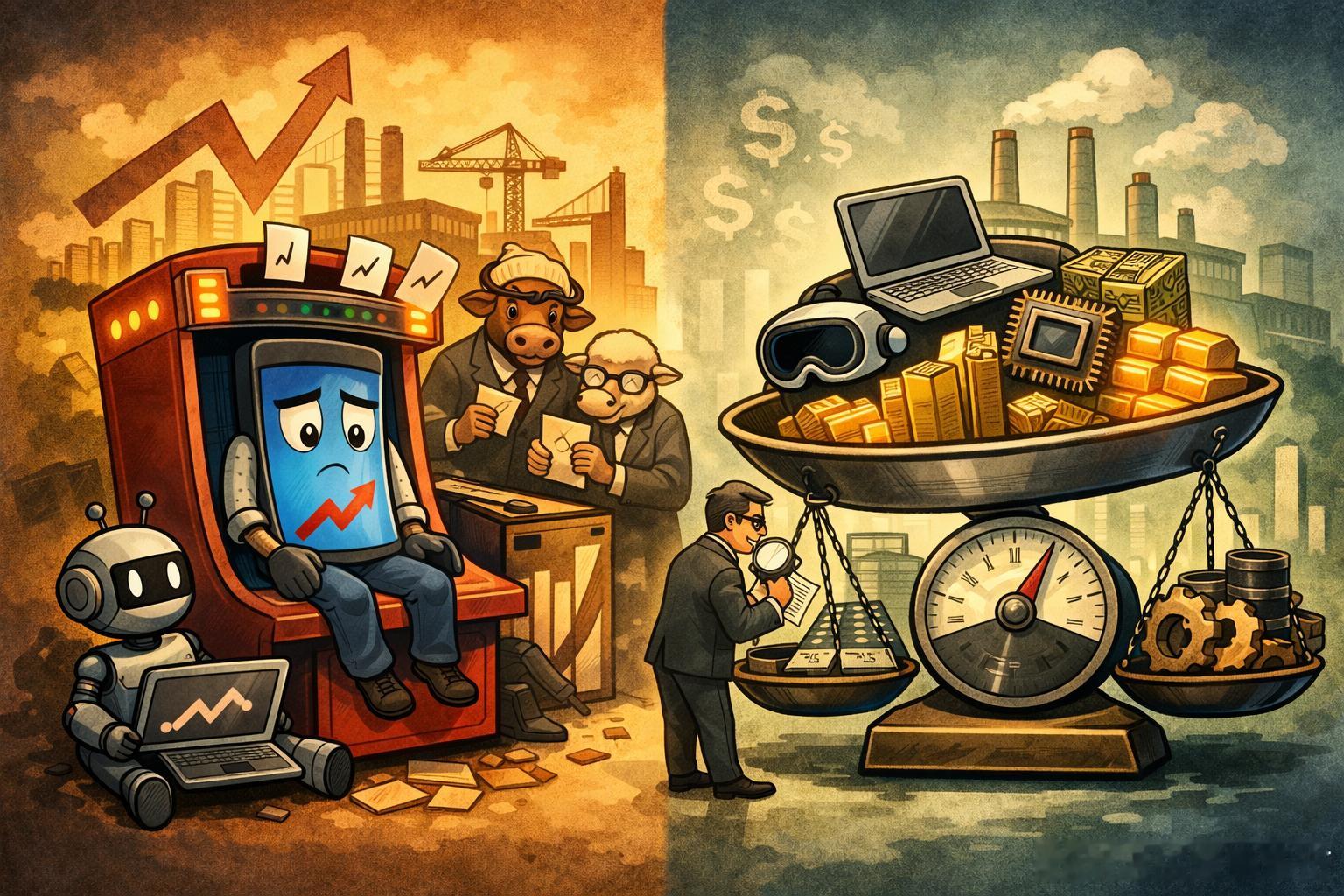 大型科技股真失宠了吗？大摩给出逆风判断：惊人反弹或在路上，关键看盈利这把秤最近一