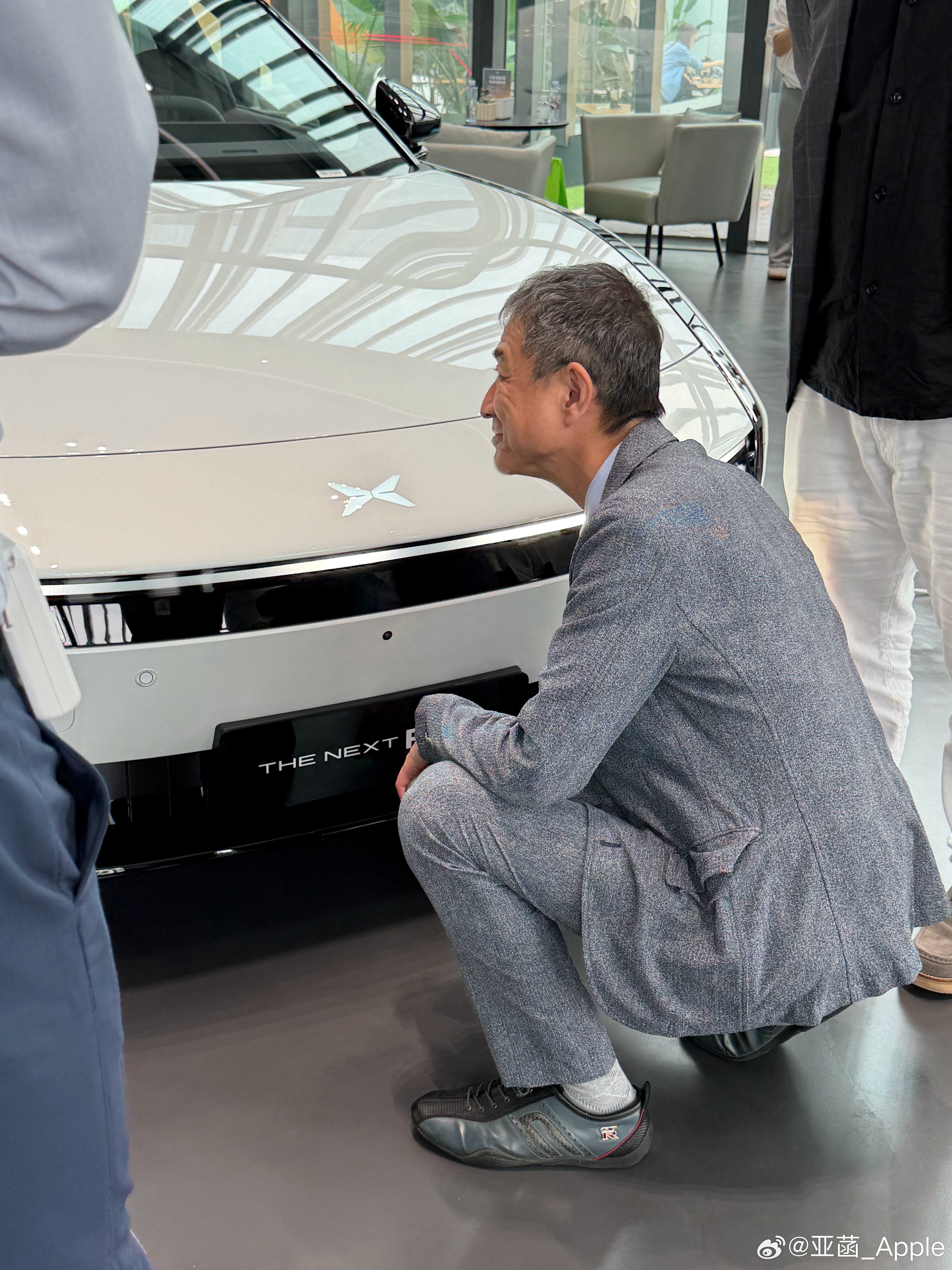 GTR之父田村宏志体验小鹏P7很震惊GTR之父点赞小鹏P7赛道潜力很大阅车无数的