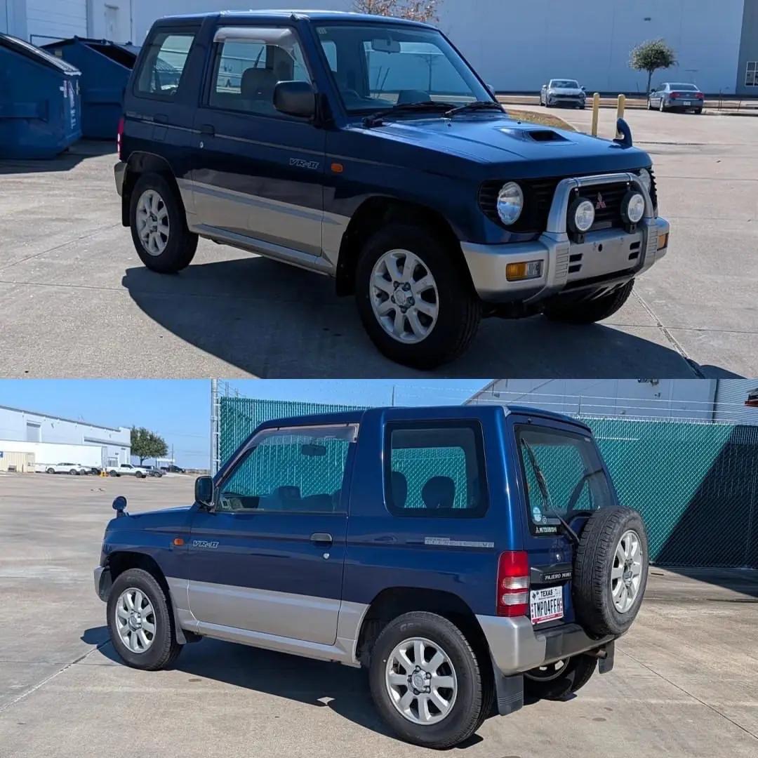 1996年Mitsubishi Pajero Mini VR-II，不是缩小版的