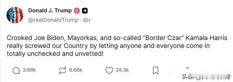 川普有事没事都要骂一下Joe Biden。
“腐败的Joe Biden、Mayo