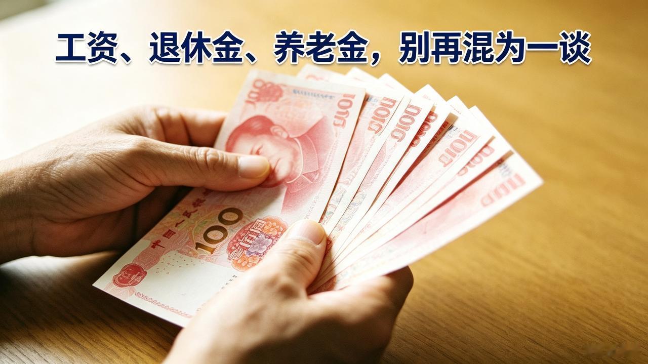 工资、退休金、养老金根本不是一回事！
 
       生活中，绝大多数人都会把