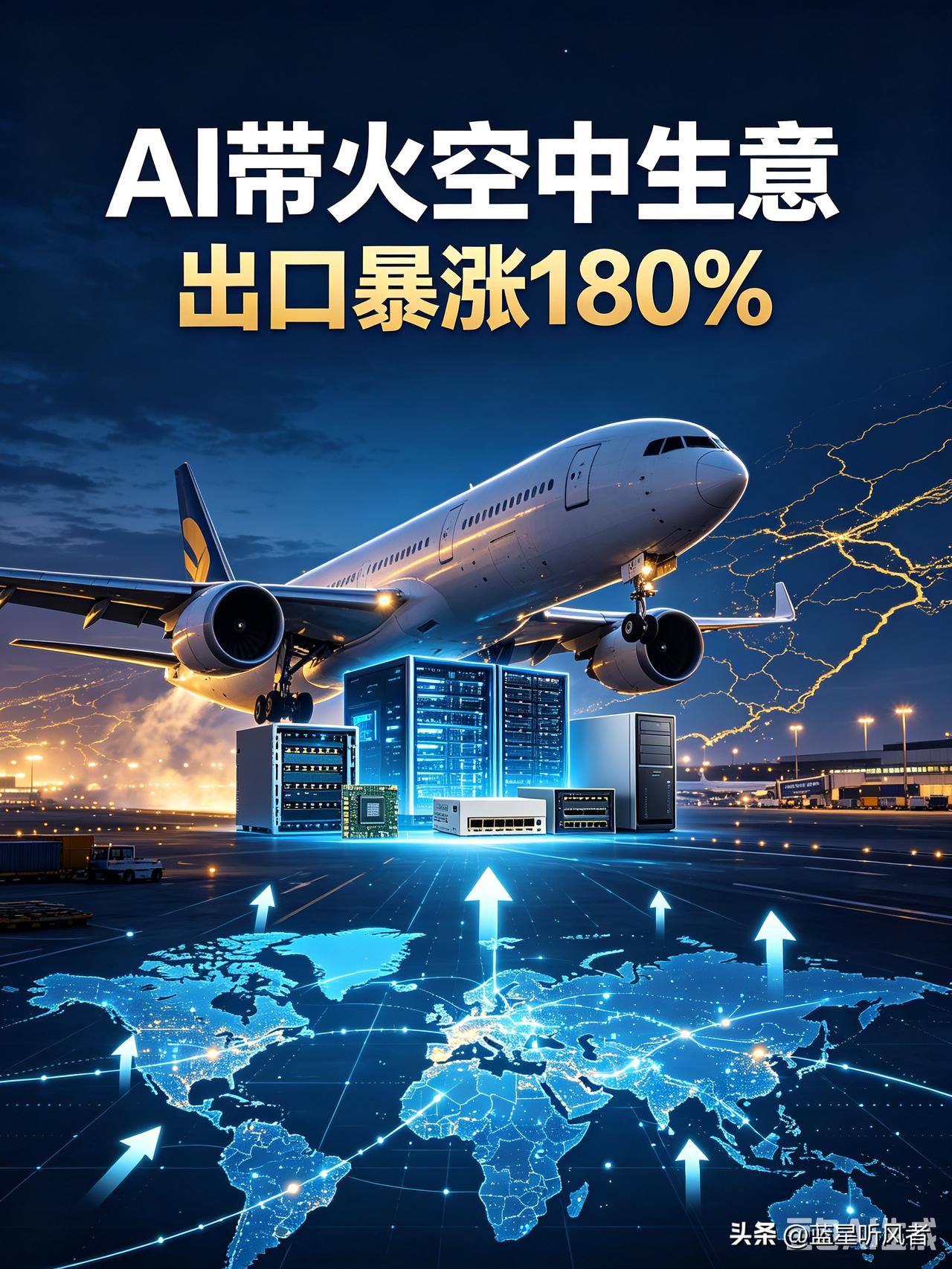 AI带火空中生意！航空货运接下来景气度有望持续走高
 
AI热潮蔓延整个产业链，