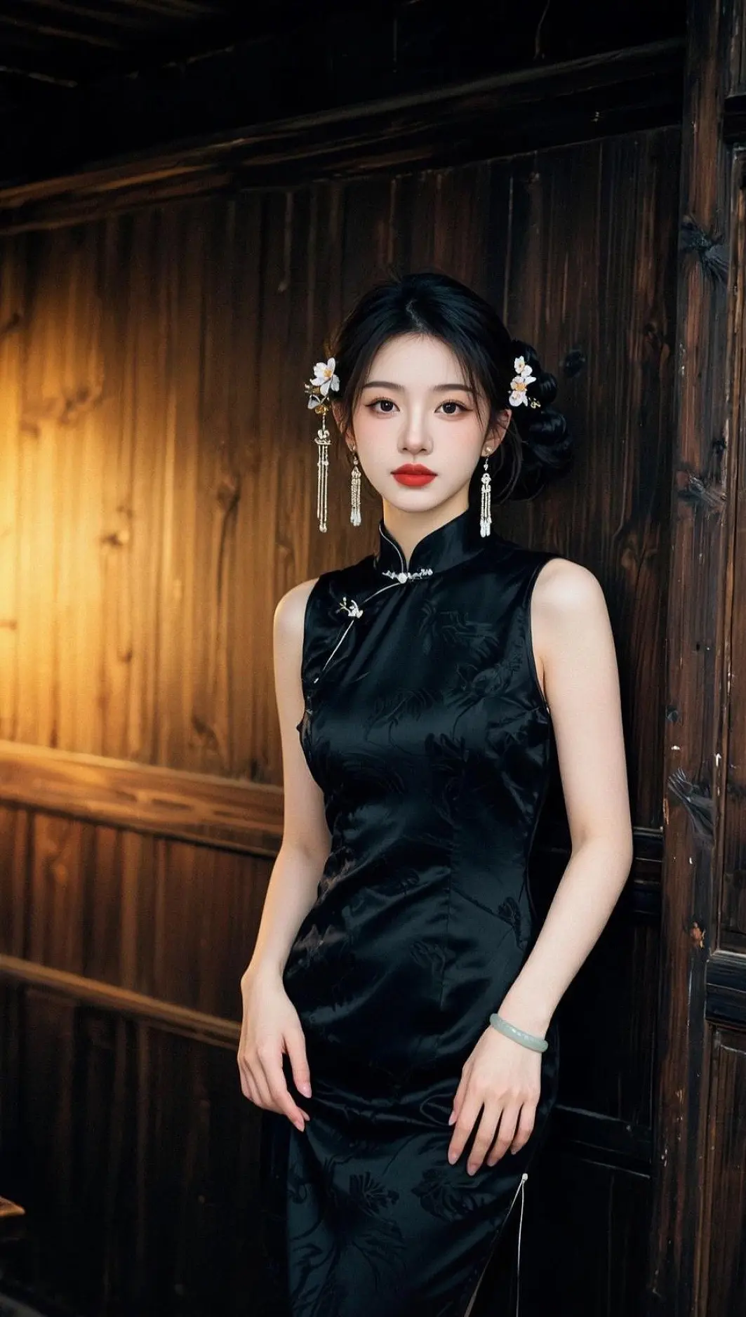 中式旗袍写真 ai创作