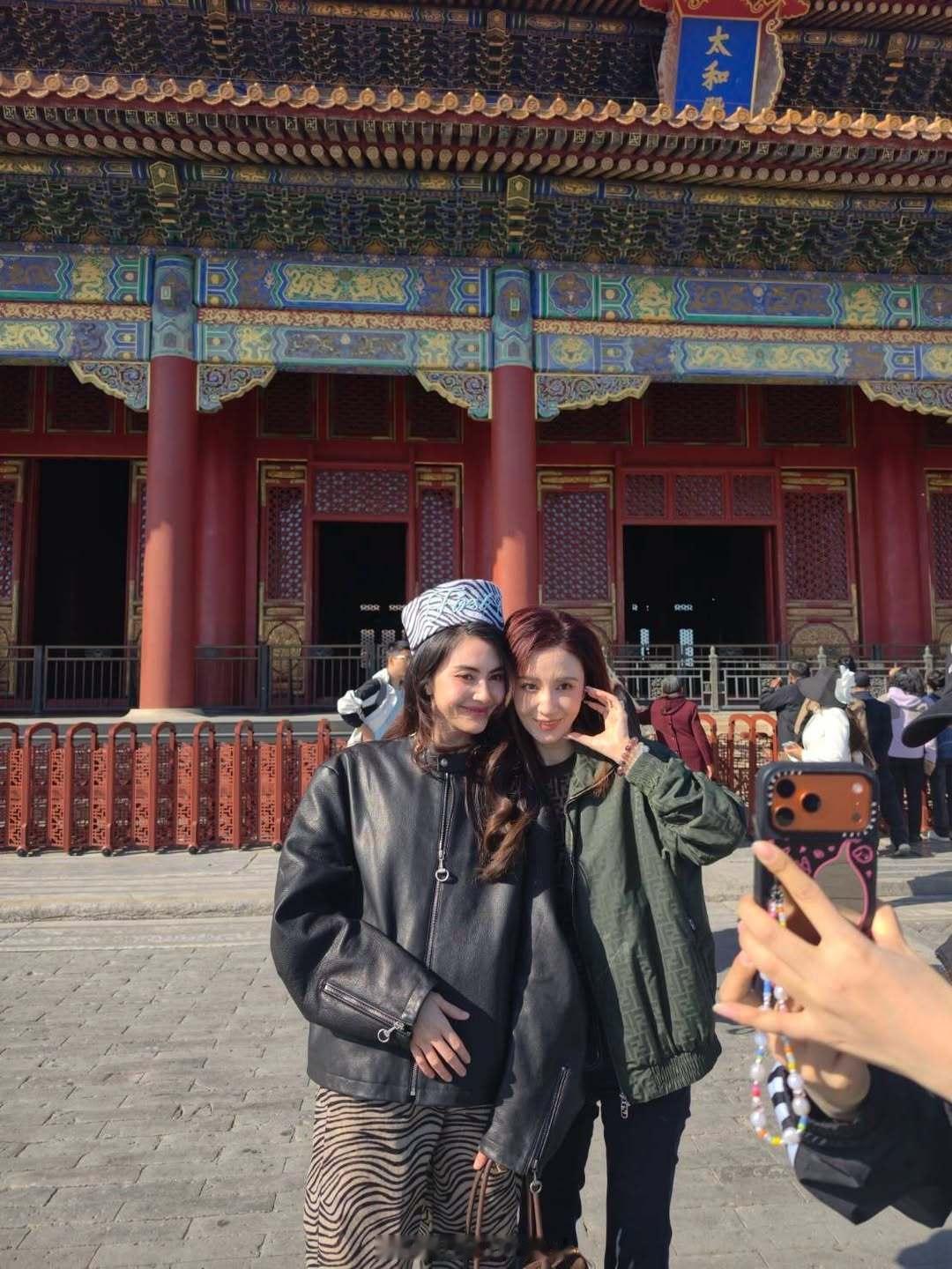 mai davika mai davikah来北京了还去了故宫，鼓楼 因为客串了