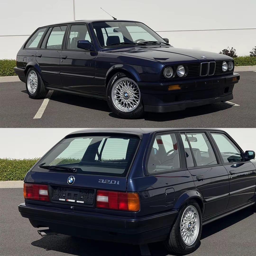BMW 320i Touring.这台 1990 款宝马320i Touring