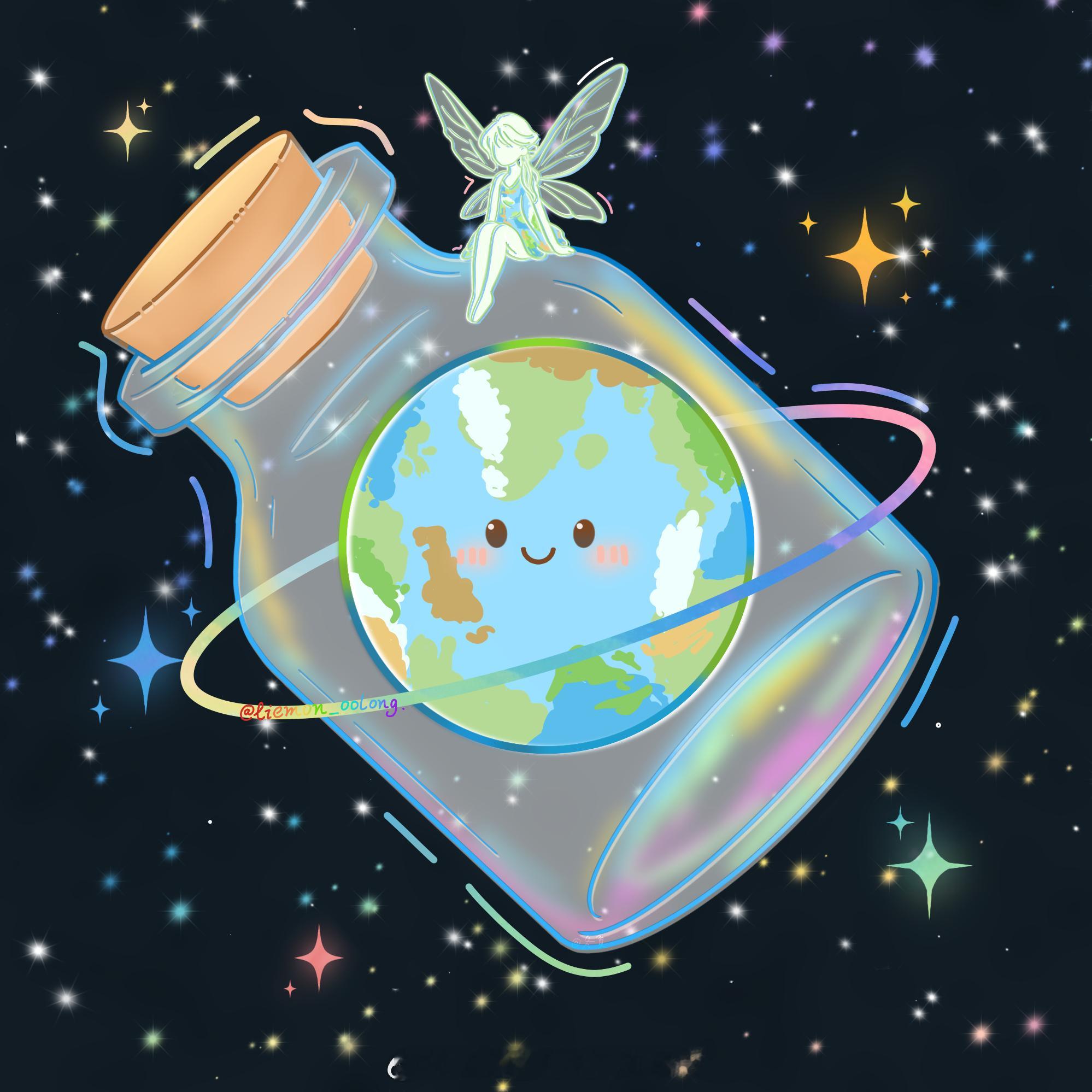 [一瓶子的🌍].你一定爱上我了吧.（头像约稿❌🉑私用哦. 
