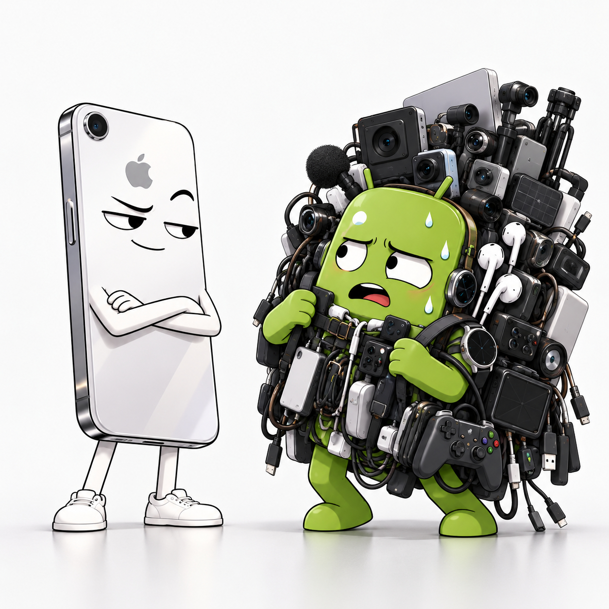 这就是苹果的生态号召力，安卓厂商真是羡慕哭了[泪奔][泪奔]iPhoneDuo 