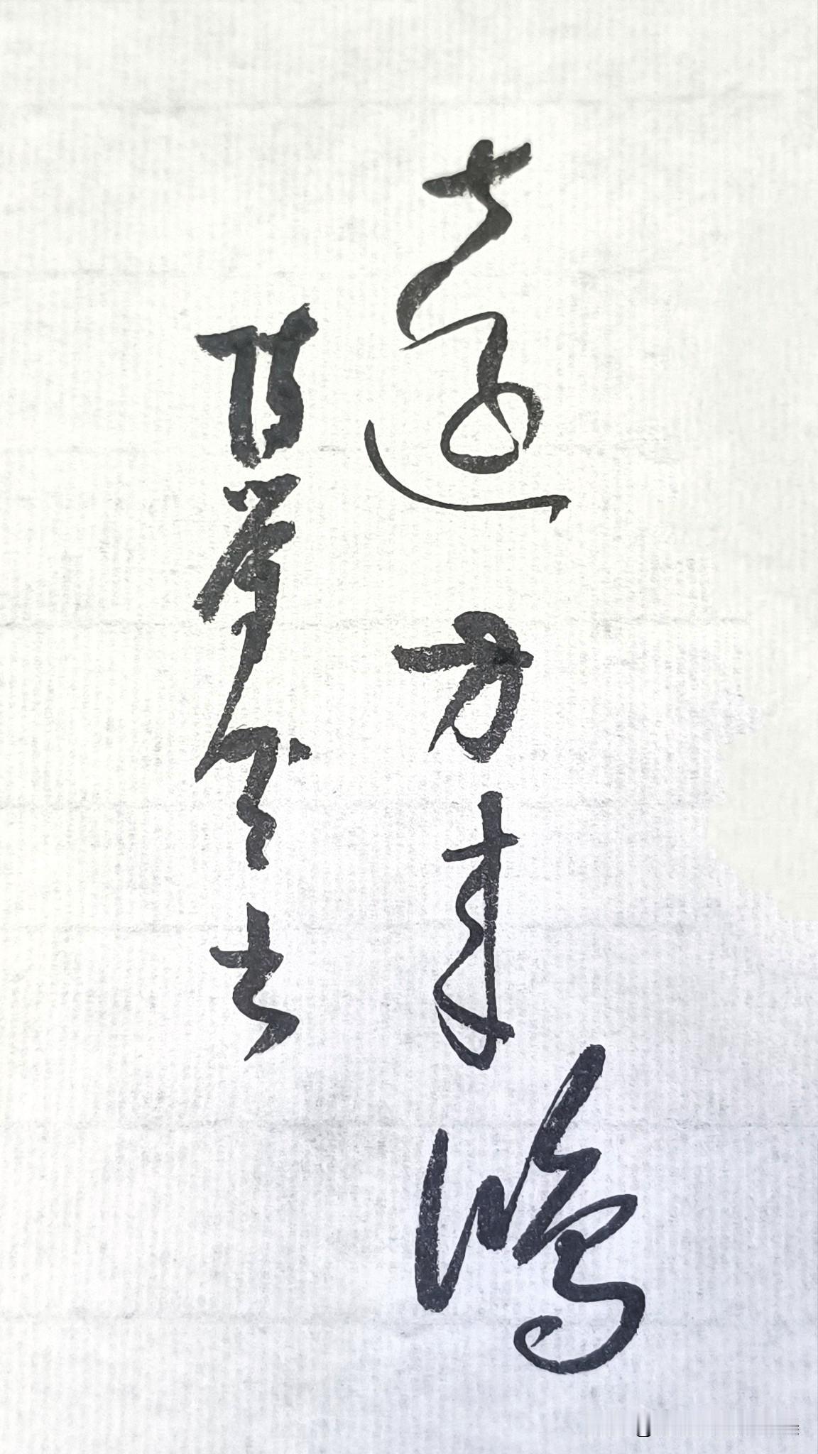 草书精品展示：远方来鸿