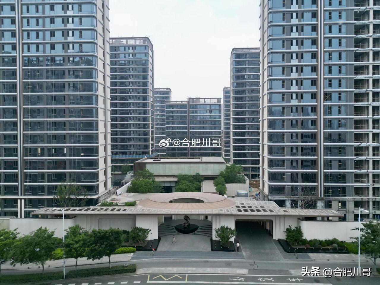 庐阳北一环，招商庐州臻境项目进展～

庐阳老城区曾经改善的白月光，目前项目的楼栋