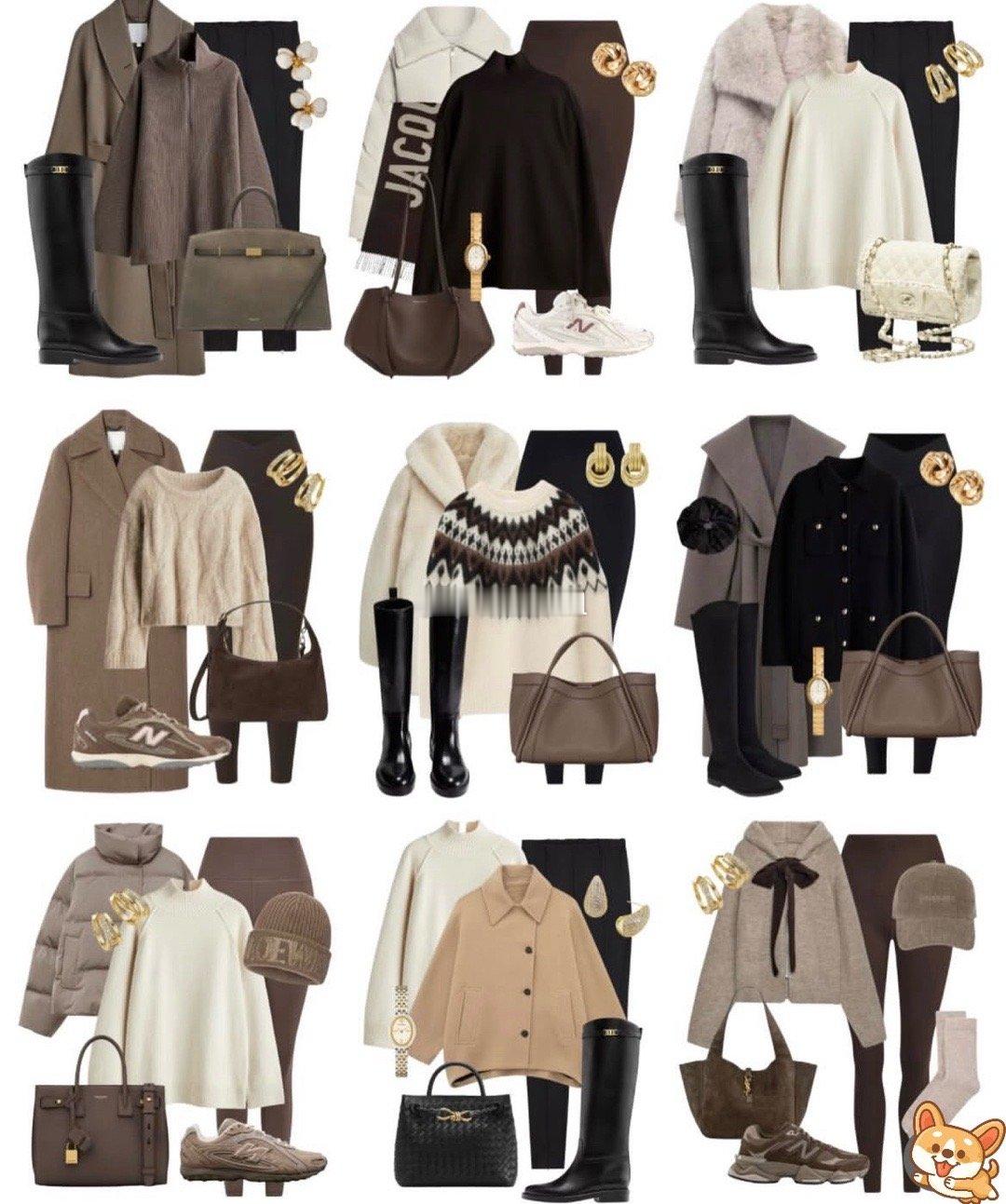 时尚穿搭｜冬天大衣+毛衣万能搭配公式大衣是风度，毛衣是温度组合好了就能轻松赢很大