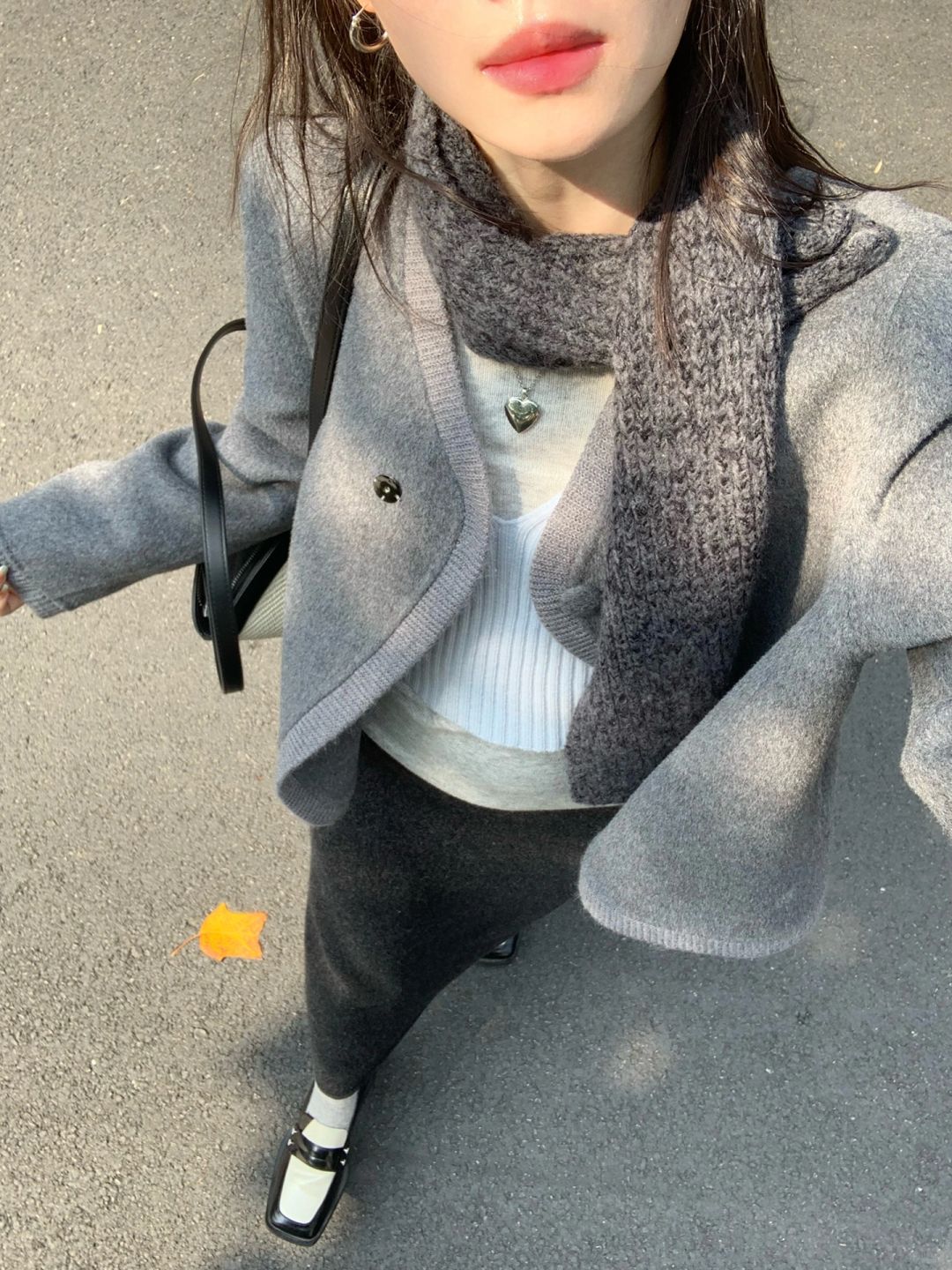 灰色系的松弛感我真的好爱！