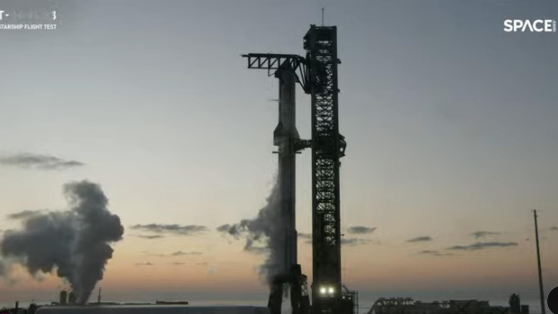 #spacex星舰进行第五次试飞# 还有5分钟！ ​​​