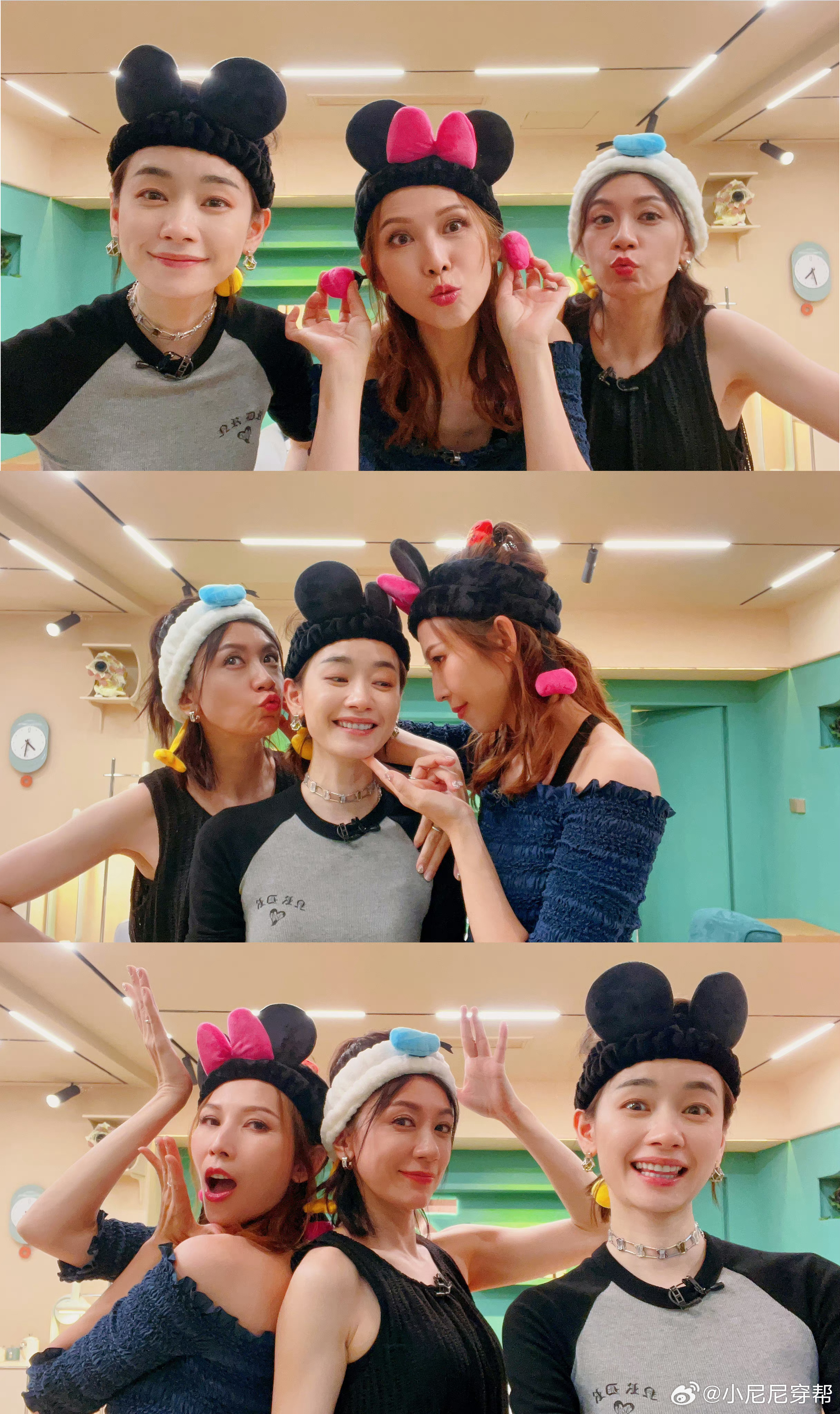 刘雅瑟贾静雯同框热聊姐姐们同框热聊超投入，分享手机里的趣事，像极了许久未见的老友