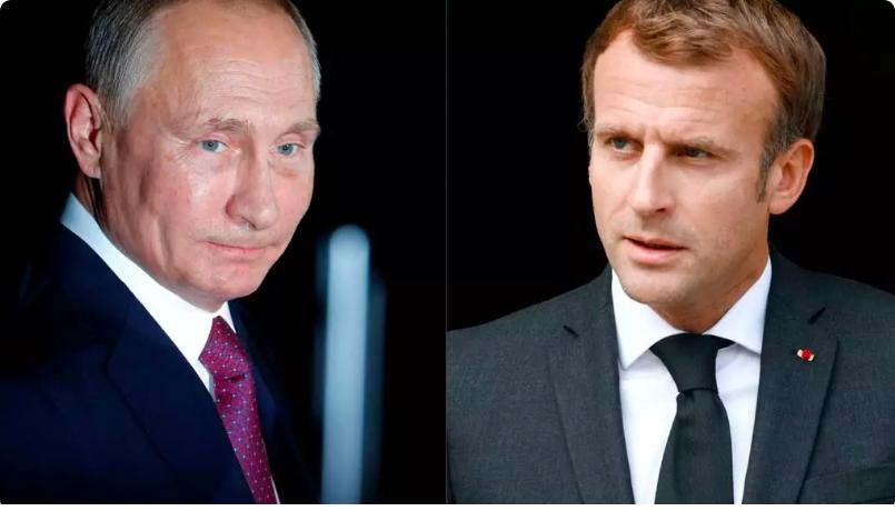 普京“准备”与马克龙进行对话， 面临间谍指控的法国研究员获释有希望

莫斯科 –