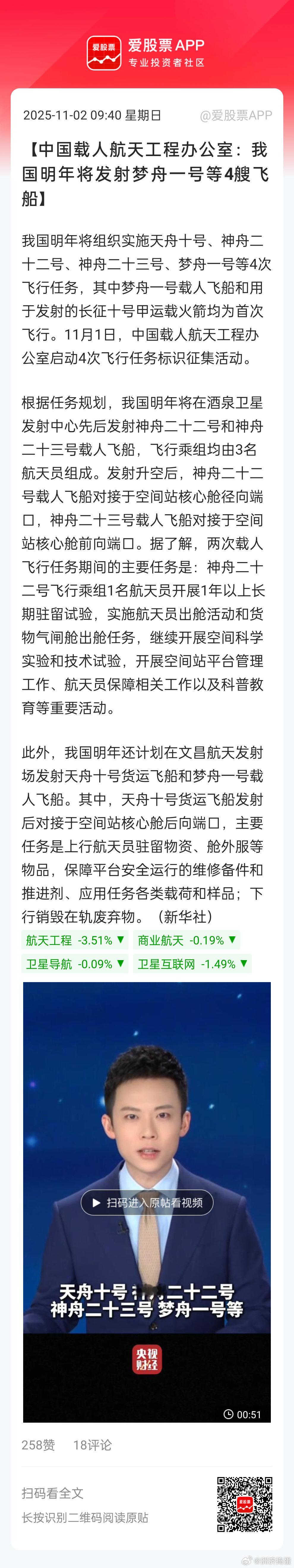 11月，打响航天强国第一枪[思考] ​​​