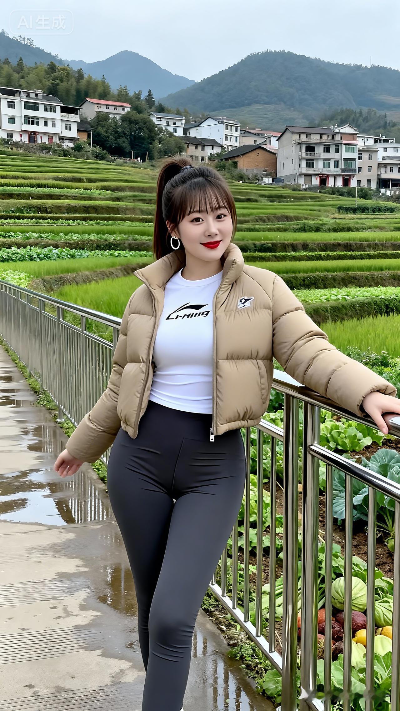 山间小路漫步，感受田园的宁静与美好。