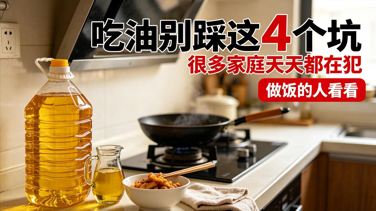 食用油别再乱吃了！这 4 个习惯家家都有，看似省钱实则伤身体
过日子谁不在吃上精