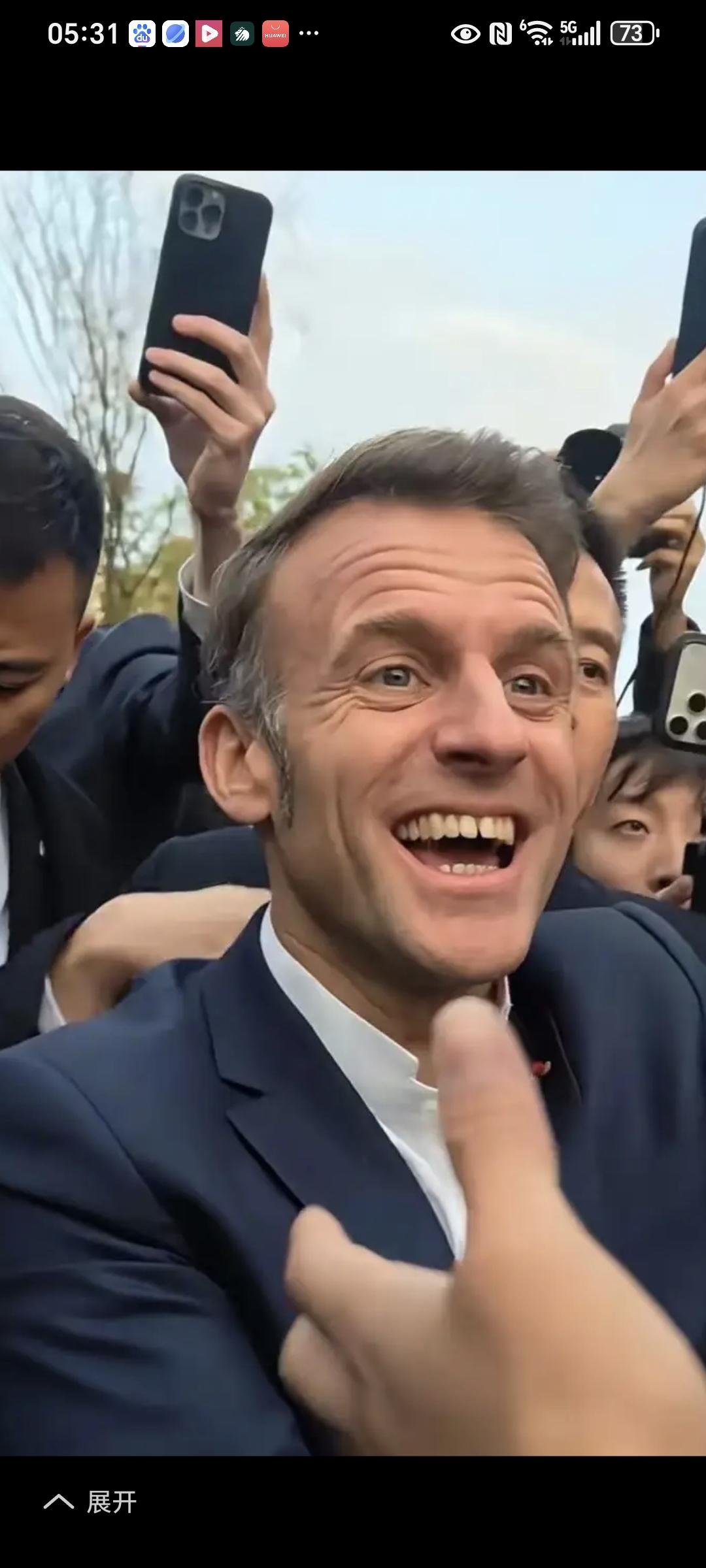 刚访华结束，马克龙口风变得非常强硬！真不愧为“变色龙”，马克龙刚从中国回去，就威