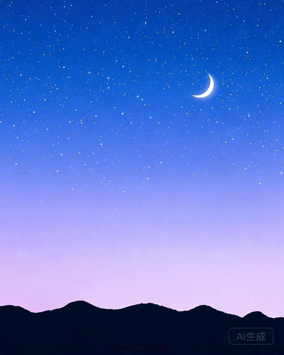 🌙深夜星空｜日天合相之夜，让心归于宁静━━━━━━━━━━━━━━━━━━━━