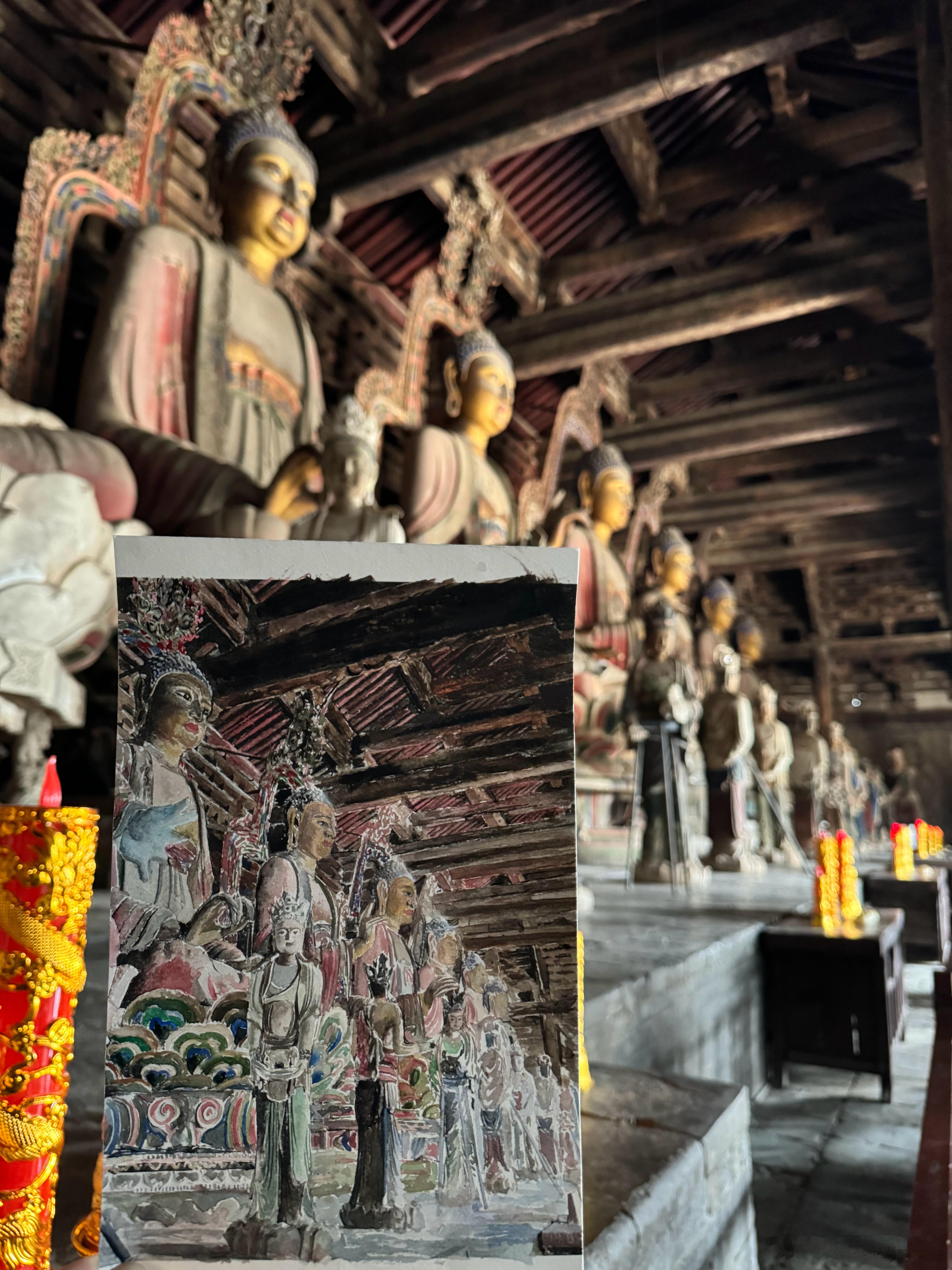 奉国寺过去七佛。作品  ​​​