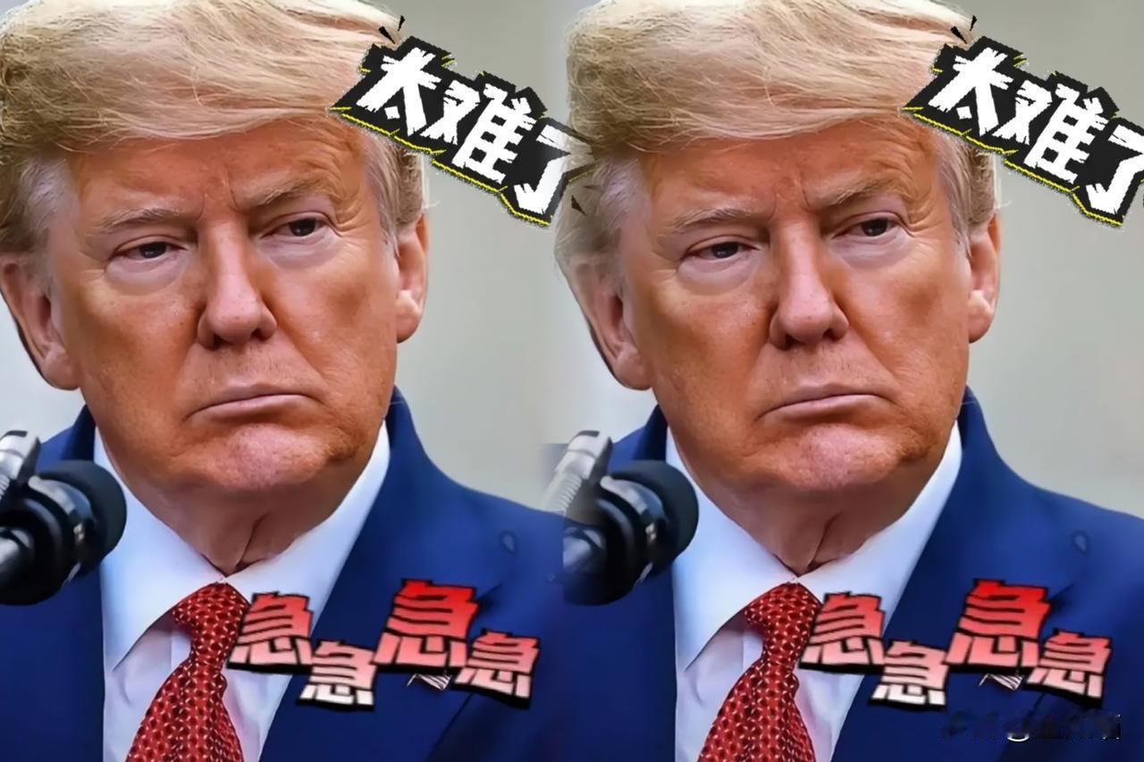 快讯！快讯！

特朗普急了

特朗普这几天在印度和东南亚跑的腿都快磨破了，但他的