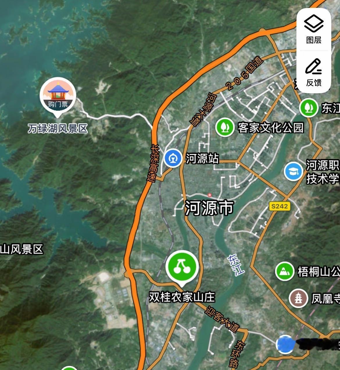 大湾区东部重要水源地吧，有钱维护，而且还是混凝土坝，广东能源新丰江水电站就是这，