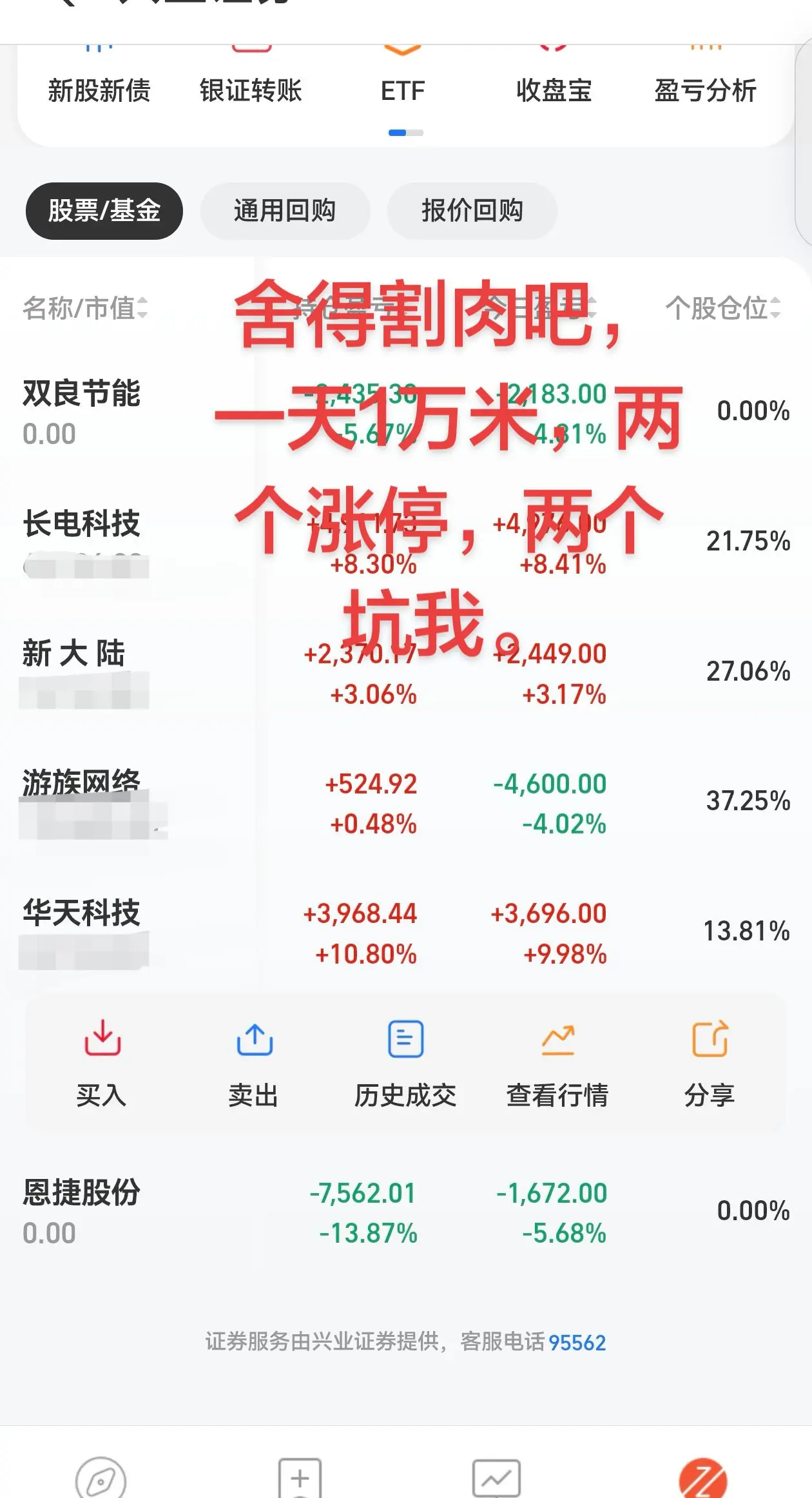 一路跌跌撞撞走到现在，股市教会我取舍。生活教会我坚强，你给的三瓜两枣...