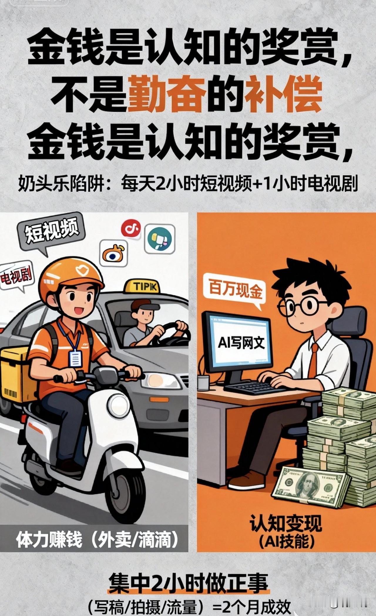 很多人喜欢钱只是假象！

很多缺钱的人表示，想要努力赚钱，但他们并不是真的喜欢钱