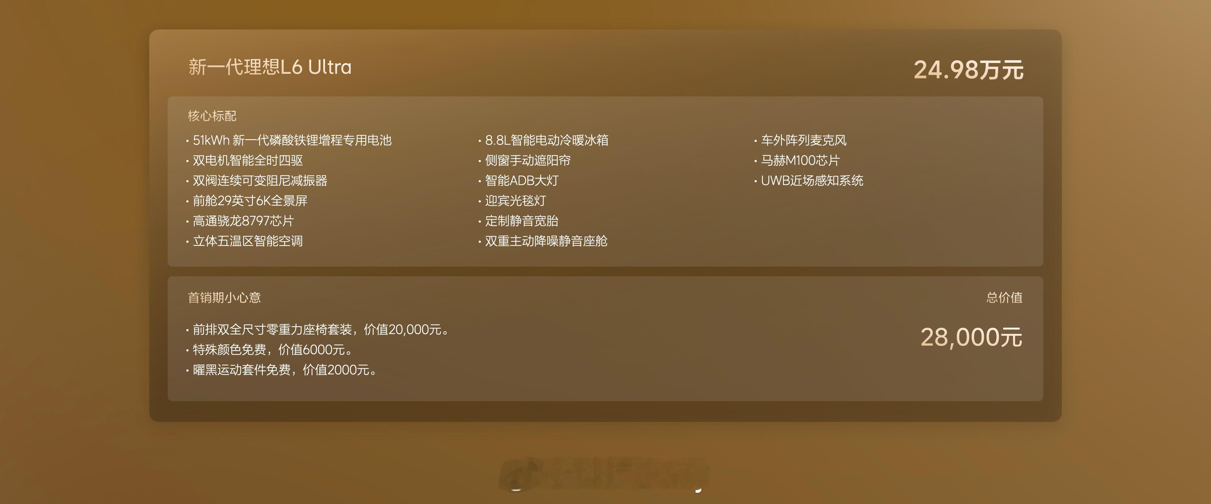 作为理想i6车主，开过很长一段时间后，我越发认同理想汽车的产品定义。舒适、安静，
