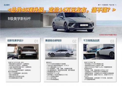 索纳塔再战中级车市场
哥们儿们，你们坐稳了吗？我这不是浪吧？新出炉的第十一代索纳