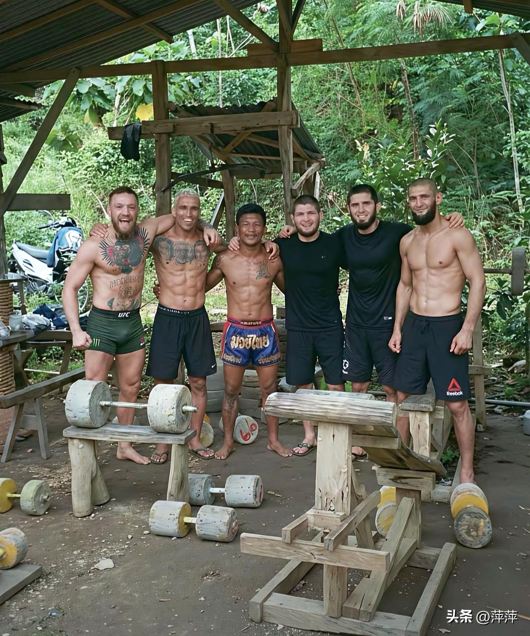 这张图瞬间刷爆拳迷圈，嘴炮、奥利维拉、罗唐、哈比布、马哈切夫、奇马耶夫六大顶级巨