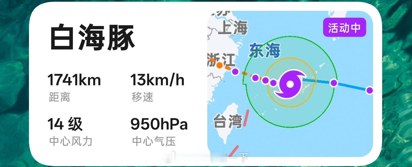 白海豚提前登陆现在瑟瑟发抖，周二准备去深圳来着，刚好那天台风到合肥，要是严重，怕