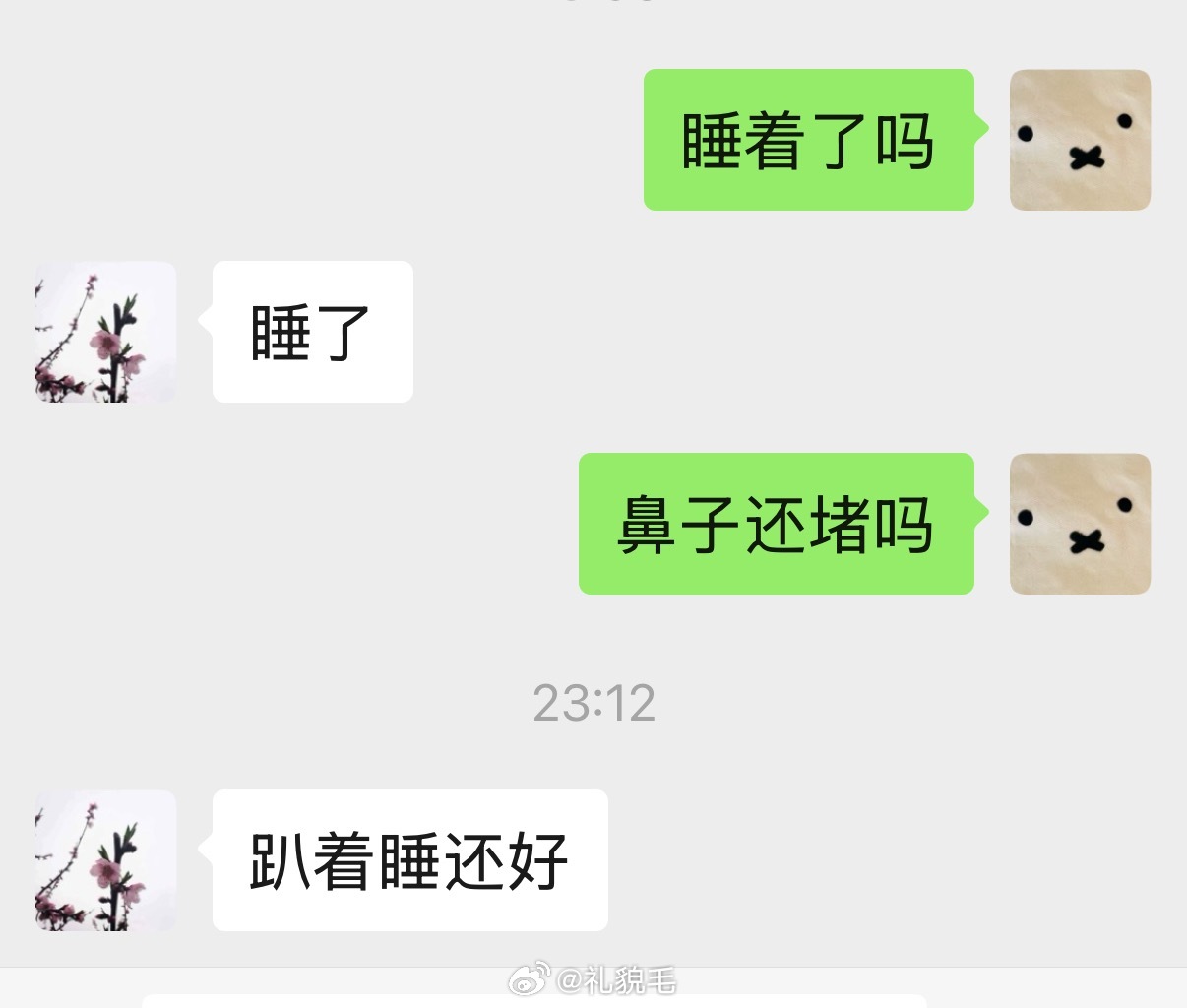 球宝刚才咳嗽又鼻塞，我花了108上丁香问诊。又把同样的问题复制给了ai，按照ai