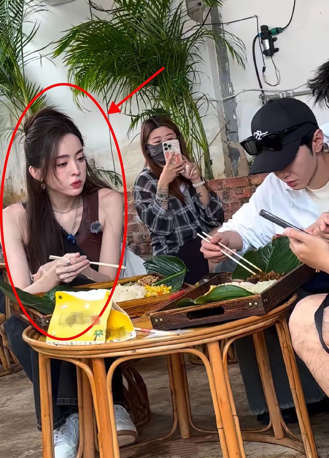 娜扎，这是吃的什么 ​​​
