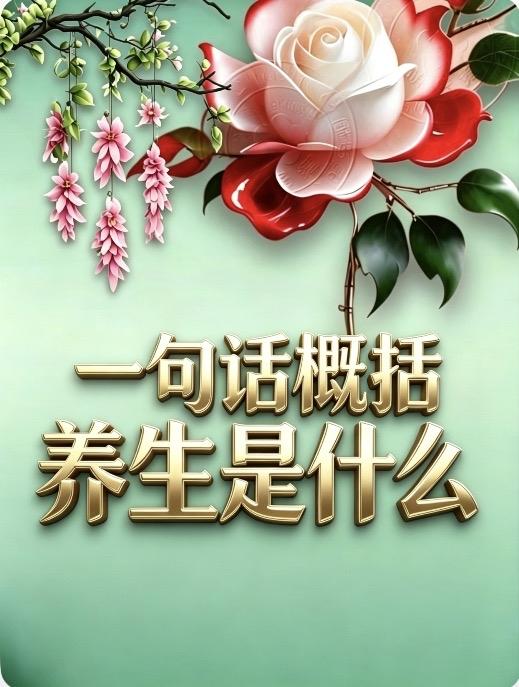 食饮有节，起居有常，

心无挂碍，神自安详。

念一遍就记住，

过两千年还能用