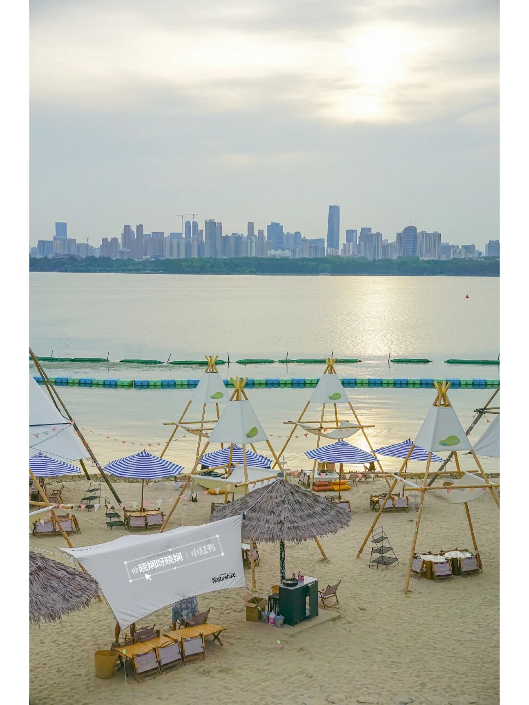 武汉秋日citywalk | 在东湖小岛看浪漫日落