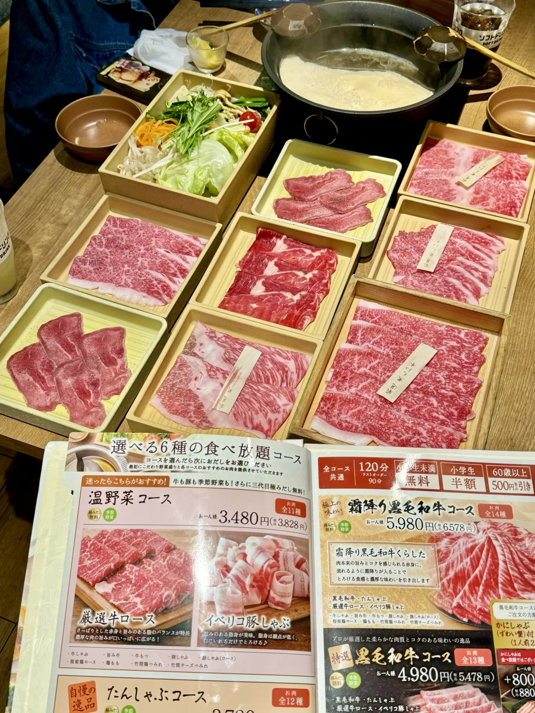 🇯🇵东京六本木！和牛放题人均200吃了40盘…