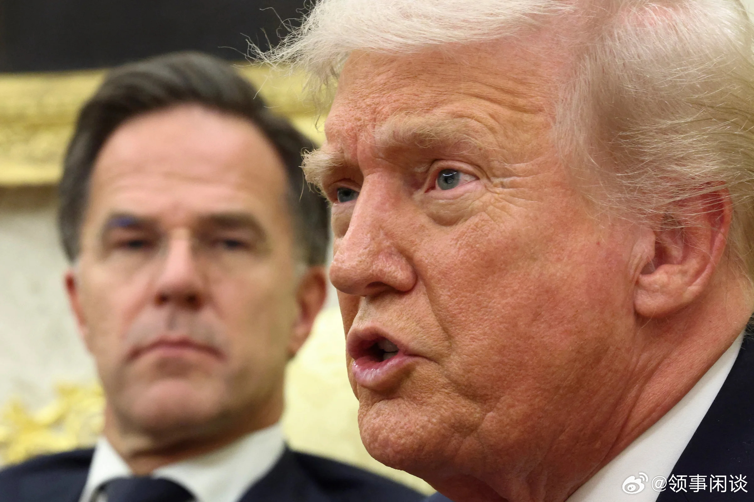 【特朗普的马屁精北约主席因其战争言论立即遭到强烈抨击】（每日野兽）北约秘书长马克