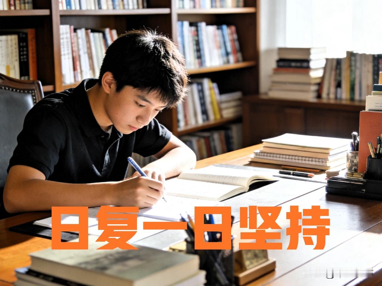 我觉的真正让人走远的从不是天赋，而是日复一日的坚持与不浮躁的创作态度。