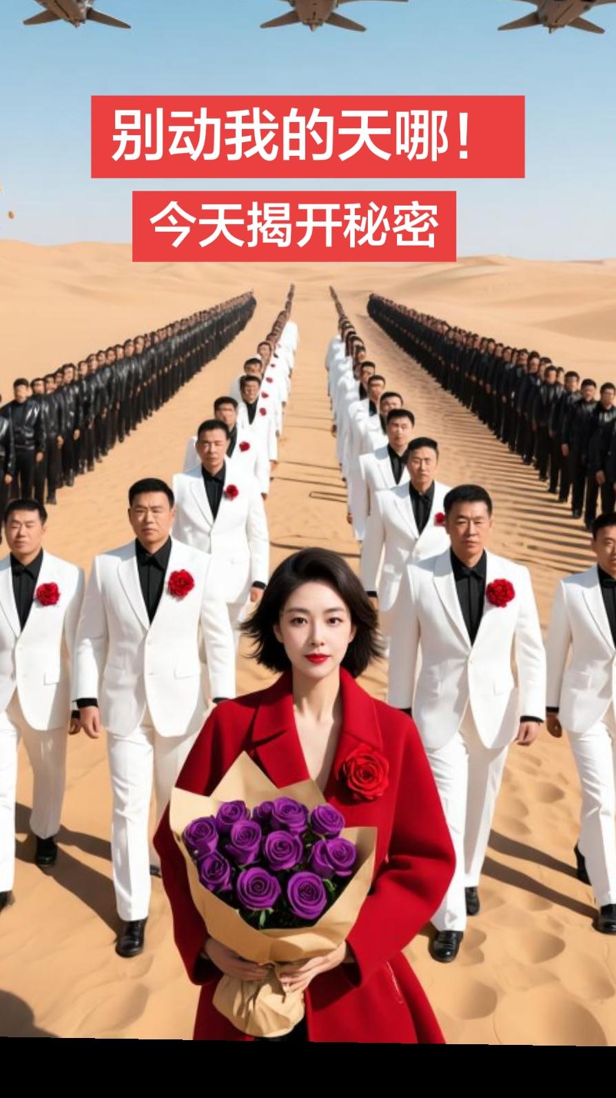 AI沙漠奢华大片