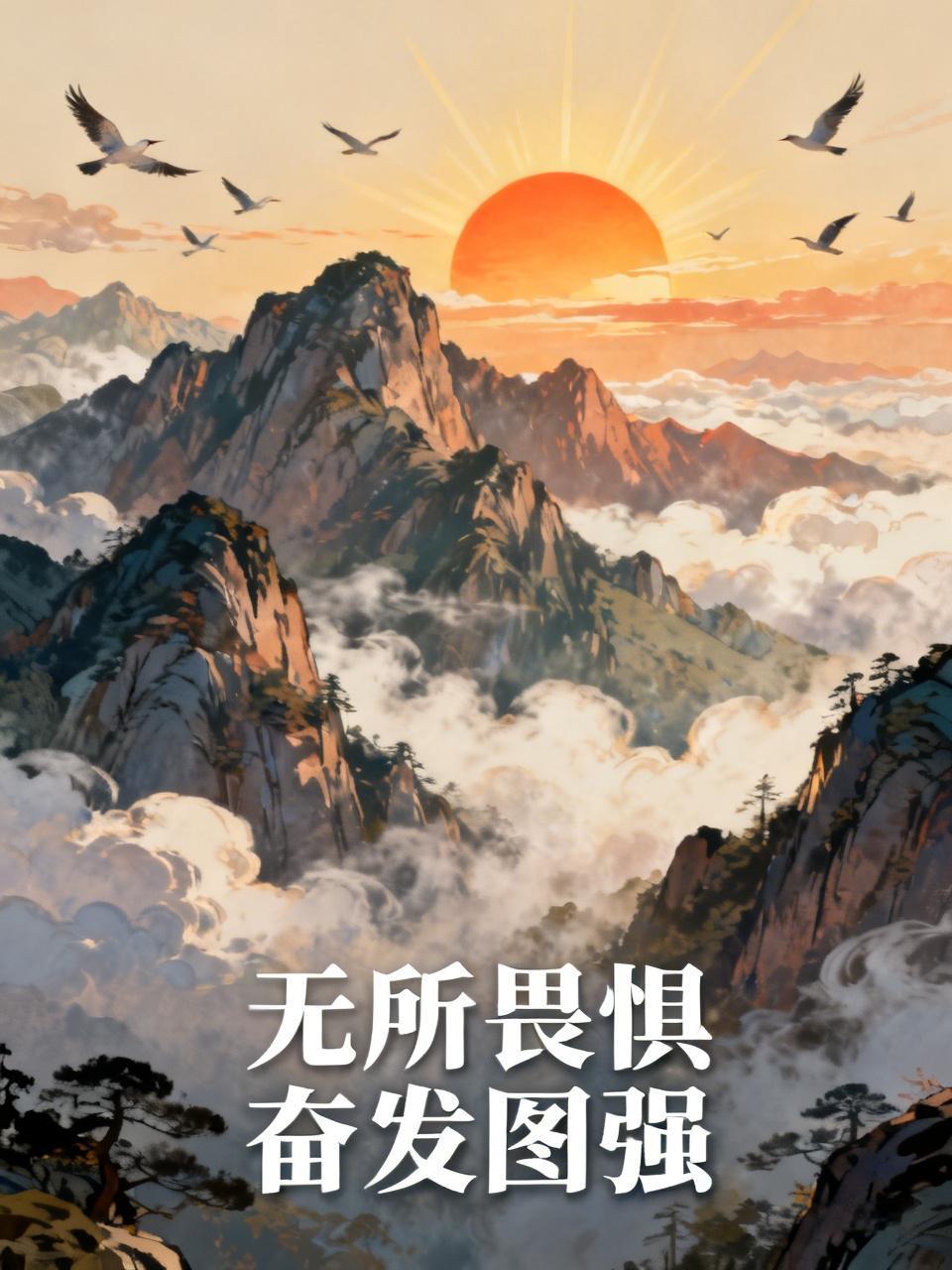 用“无所畏惧，伟大复兴”形容中国的未来再合适不过。回顾历史，中国经历过无数艰难险