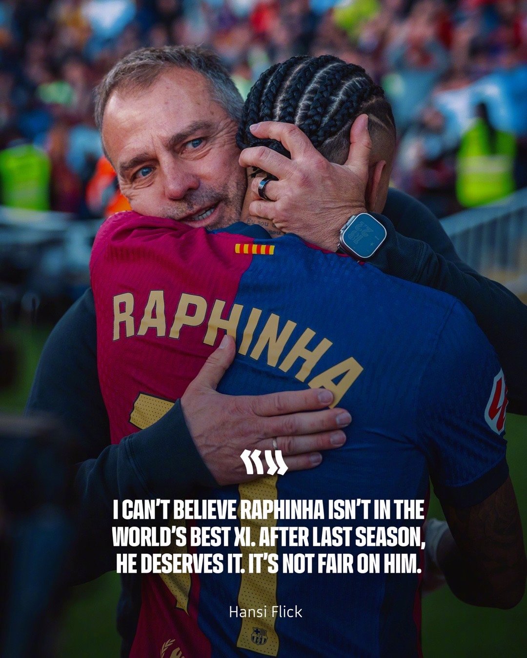 比利亚雷亚尔vs巴萨 赛前新闻发布会上，主教练弗里克说出了culer萨迷 的心里