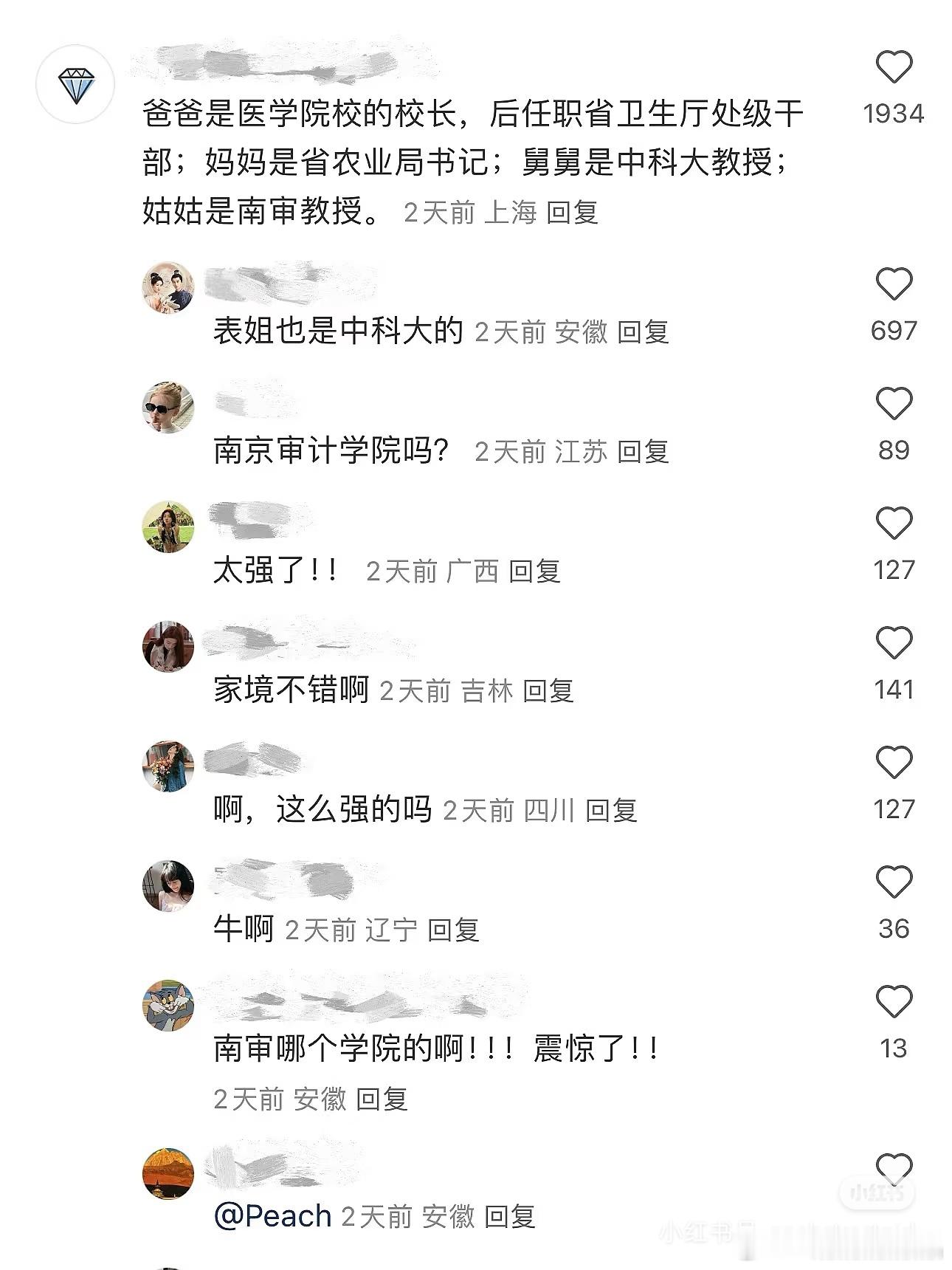 陈晓的家世背景如果是真的，家里不是大学教授就是高级gwy，那确实不可能和丽丽在一