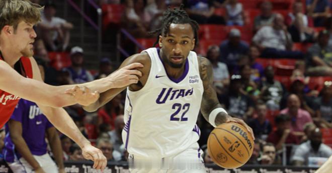 盐湖城夏季联赛中，爵士加时赛103-102险胜老鹰。NBA官网文章提到，彼得森拿